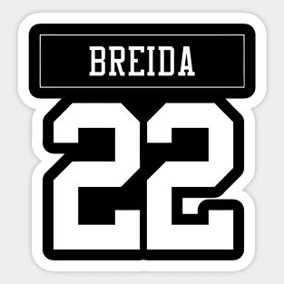 matt breida 49ers Sticker